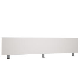 Офисная мебель Avance Барьер для столов 6М 6МБК.1 6МБС.1 6БР.007.2 Белый/Алюминий матовый 1200х16х300