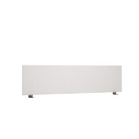 Офисная мебель Avance Барьер для столов 6С 6МД 6МК 6БР.005.1 Белый/Алюминий матовый 700х16х300