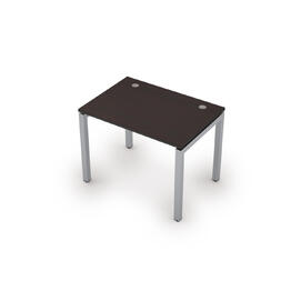 Офисная мебель Avance Стол прямолинейный (сечение 50х50) 6М.507 Венге/Алюминий матовый 1000х700х750