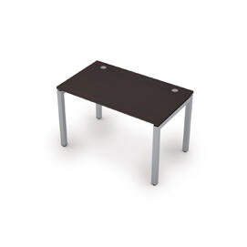 Офисная мебель Avance Стол прямолинейный (сечение 50х50) 6М.508 Венге/Алюминий матовый 1200х700х750