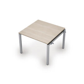 Офисная мебель Avance Бенч-системы для переговорных столов начальный модуль (сечение 50х50) 6МПН.501 Шамони светлый/Алюминий матовый 1000х1000х750
