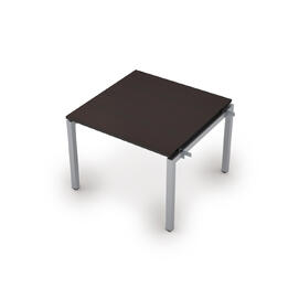 Офисная мебель Avance Бенч-системы для переговорных столов начальный модуль (сечение 50х50) 6МПН.501 Венге/Алюминий матовый 1000х1000х750