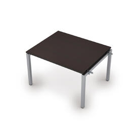 Офисная мебель Avance Бенч-системы для переговорных столов начальный модуль (сечение 50х50) 6МПН.502 Венге/Алюминий матовый 1200х1000х750