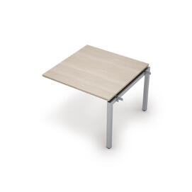 Офисная мебель Avance Бенч-системы для переговорных столов средний модуль (сечение 50х50) 6МПС.501 Шамони светлый/Алюминий матовый 1000х1000х750