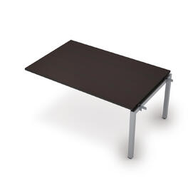 Офисная мебель Avance Бенч-системы для переговорных столов средний модуль (сечение 50х50) 6МПС.504 Венге/Алюминий матовый 1600х1000х750