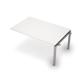 Офисная мебель Avance Бенч-системы для переговорных столов средний модуль (сечение 50х50) 6МПС.504 Белый/Алюминий матовый 1600х1000х750