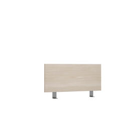 Офисная мебель Avance Барьер ЛДСП боковой для столов с сечением 40х40 6БР.001.2 Шамони светлый/Алюминий матовый 683х16х300