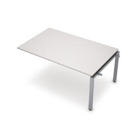 Офисная мебель Avance Бенч-системы для переговорных столов средний модуль (сечение 60х30) 6МПС.601 Белый/Алюминий матовый 1000х1000х750