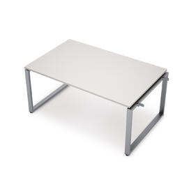 Офисная мебель Avance Бенч-системы для переговорных столов начальный модуль (сечение 60х30) 6МПН-О.601 Белый/Алюминий матовый 1000х1000х750