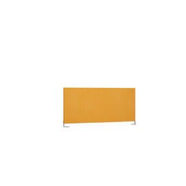 Офисная мебель Avance Барьер (ткань,боковой) 6БР.303.4 Микровелюр Orange/Алюминий матовый 800х18х300