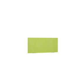 Офисная мебель Avance Барьер (ткань,боковой) 6БР.303.7 Микровелюр Kiwi (зеленый)/Алюминий матовый 800х18х300