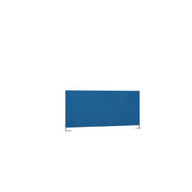 Офисная мебель Avance Барьер (ткань,боковой) 6БР.304.4 Микровелюр Indigo (синий)/Алюминий матовый 600х18х300
