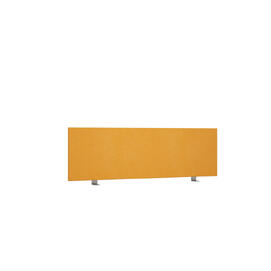 Офисная мебель Avance Барьер (ткань,фронтальный) 6БР.306.1 Микровелюр Orange/Алюминий матовый 1000х18х300