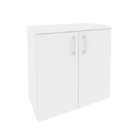 Офисная мебель Onix  Шкаф низкий широкий O.ST-3.1 Белый бриллиант 800x420x823