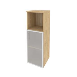 Офисная мебель Onix Шкаф средний узкий правый O.SU-2.2 R (R) Тиквуд светлый 400x420x1207