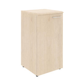 Офисная мебель Wave Шкаф-колонка с глухой малой дверью и топом WLC 42.1(L) Бук Тиара 432х432х814