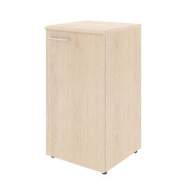 Офисная мебель Wave Шкаф-колонка с глухой малой дверью и топом WLC 42.1(R) Бук Тиара 432х432х814