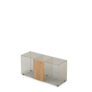 Офисная мебель Арредо (Arredo) Фасад тумбы узкий 10Т.005.3 Графит/- 334x16x596