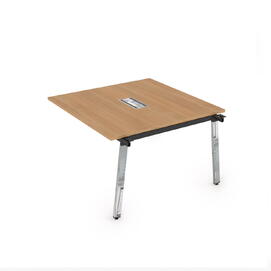 Офисная мебель Arredo Стол системы Бенч, переговорный - средний 10СПС.128 Romano/Металл глянец 1200x1200x750