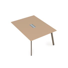 Офисная мебель Arredo Стол системы Бенч, переговорный - конечный 10СПК.124 Mokko/Tabaco 1600x1200x750