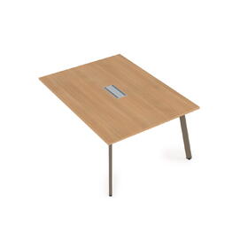 Офисная мебель Arredo Стол системы Бенч, переговорный - конечный 10СПК.124 Romano/Tabaco 1600x1200x750