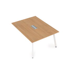 Офисная мебель Arredo Стол системы Бенч, переговорный - конечный 10СПК.124 Romano/Белый 1600x1200x750