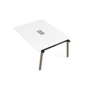 Офисная мебель Arredo Стол системы Бенч, переговорный - средний 10СПС.124 Белый премиум/Tabaco 1600x1200x750