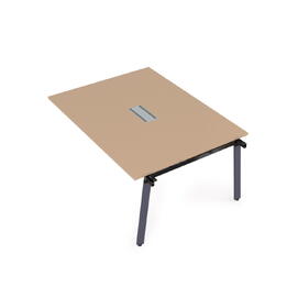 Офисная мебель Arredo Стол системы Бенч, переговорный - средний 10СПС.129 Mokko/Графит 1400x1200x750