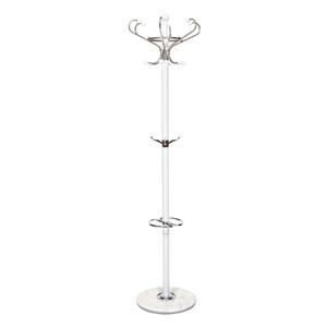 Вешалка напольная XY-018 13928 Белый глянец (glossy white)