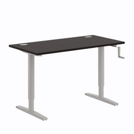 Офисная мебель Xten-UP Стол подъемный механический XTUP 147 Дуб Юкон/Серый 1400х700х705-1155