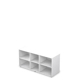 Офисная мебель Arredo Короб тумбы опорной 10Т.005.1 Белый премиум 1300x434x626