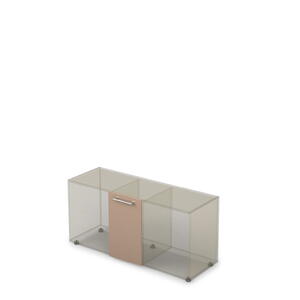 Офисная мебель Арредо (Arredo) Фасад тумбы узкий 10Т.005.3 Графит/- 334x16x596