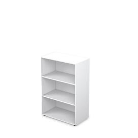 Офисная мебель Arredo Стеллаж средний 10Ш.017 Белый премиум 800x434x1178