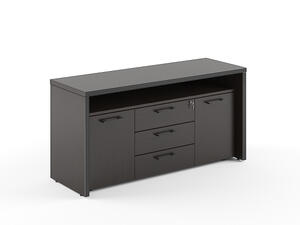 Кабинет руководителя Torr Тумба с фригобаром TTF-3D.1A Венге Магия 1600x550x800