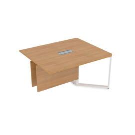 Офисная мебель Summit Стол-квадрат бенч, конечный модуль 16СКК.164 Romano/Белый 1400х1600х750