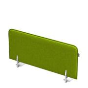 Офисные экраны SOFToffice Экран из фетра, боковой 010.ФБ.583 Green/Алюминий матовый 580х20х300