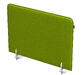 Офисные экраны SOFToffice Экран из фетра, боковой 010.ФБ.585 Green/Алюминий матовый 580х20х300