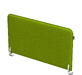Офисные экраны SOFToffice Экран из фетра, торцевой 010.ФТ.704 Green/Алюминий матовый 700х20х400