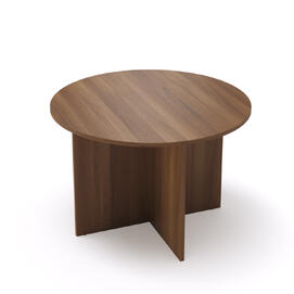 Офисная мебель Стиль Стол для переговоров круглый 2СП.001 Шамони темный 1100x1100x750