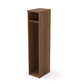 Офисная мебель Стиль Каркас шкафа для одежды, узкий 2Ш.012 Шамони темный 395x600x1960