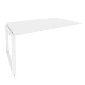 Офисная мебель Onix Проходной наборный элемент переговорного стола O.MO-NPRG-4 Белый бриллиант/Белый 1580x980x750