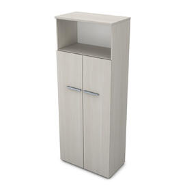 Офисная мебель Gloss Шкаф высокий с нишей 9Ш.005.2 Ivory 800x450x2045