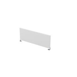 Офисная мебель Gloss Экран ЛДСП, боковой 9БР.003.4 Белый премиум/Алюминий матовый 800x16x300
