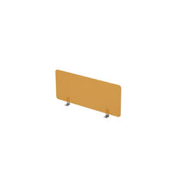 Офисная мебель Gloss Экран оргстекло, боковой 9БР.070.1 Orange/Алюминий матовый 700x4x300