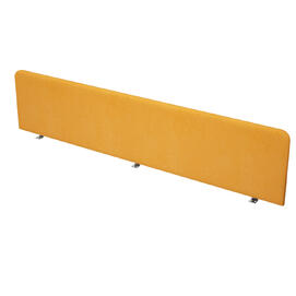 Офисная мебель Gloss Экран тканевый, фронтальный 9БР.102.1 Orange/Алюминий матовый 1800x27x400