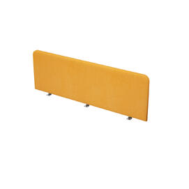 Офисная мебель Gloss Экран тканевый, фронтальный 9БР.107.1 Orange/Алюминий матовый 1200x27x400