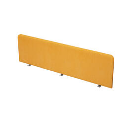 Офисная мебель Gloss Экран тканевый, фронтальный 9БР.108.1 Orange/Алюминий матовый 1400x27x400