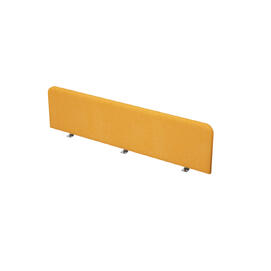 Офисная мебель Gloss Экран тканевый, фронтальный 9БР.307.1 Orange/Алюминий матовый 1200x27x300