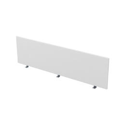 Офисная мебель Gloss Экран ЛДСП, фронтальный 9БР.408.1 Белый премиум/Алюминий матовый 1400x16x400