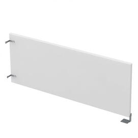 Офисная мебель Gloss Экран ЛДСП, боковой, левый 9БРЛ.011.9 Белый премиум/Алюминий матовый 783x16x300
